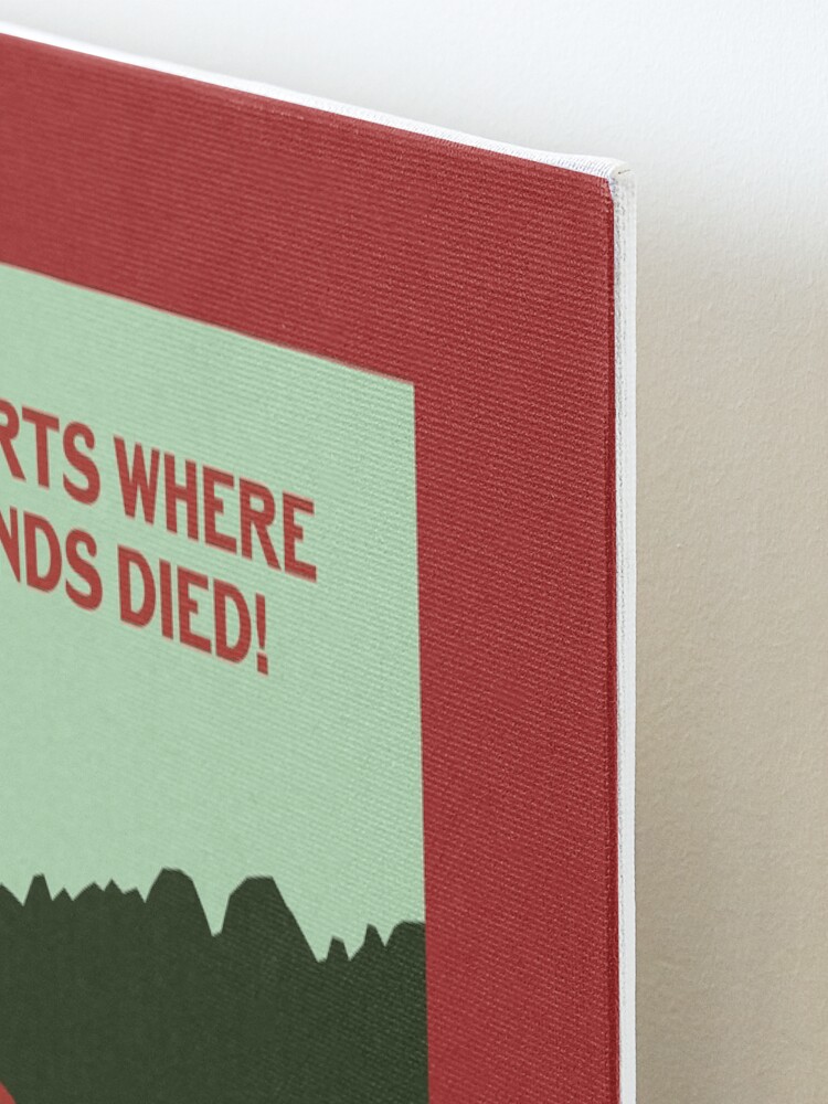 Alternate view of Play Sports Where Thousands Died! - Recreate Sarcastically Mounted Print