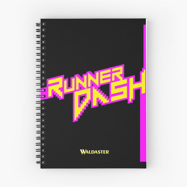 Item preview, RUNNER DASH | "Black" - original merchandise designed and sold by WALDASTER.