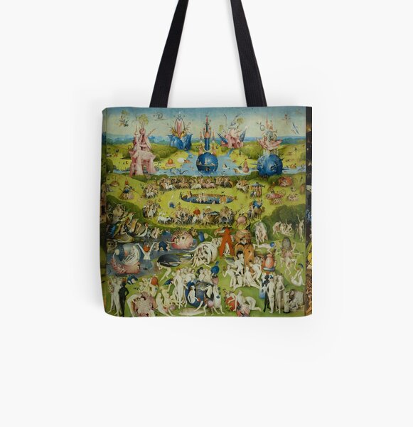 The Garden of Earthly Delights by Hieronymus Bosch All Over Print Tote Bag