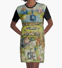 Vestido camiseta El jardín de las delicias de Hieronymus Bosch