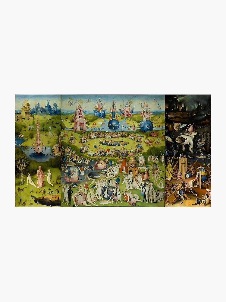 Der Garten Der Luste Von Hieronymus Bosch Fotodruck Von