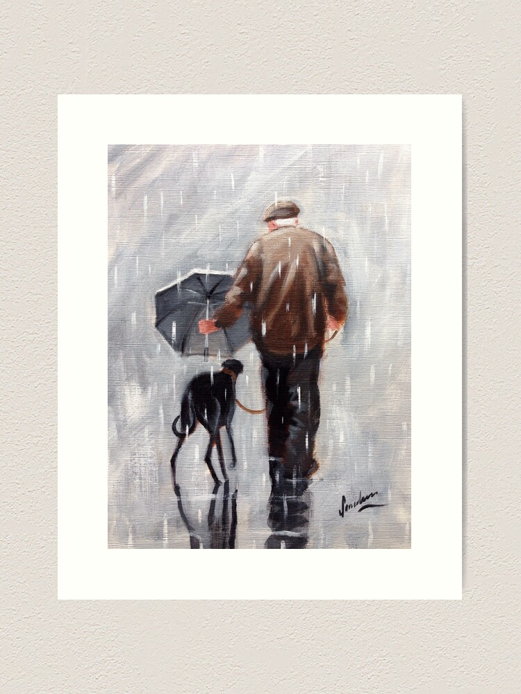 Alternate view of Well he is getting on a bit! Art Print