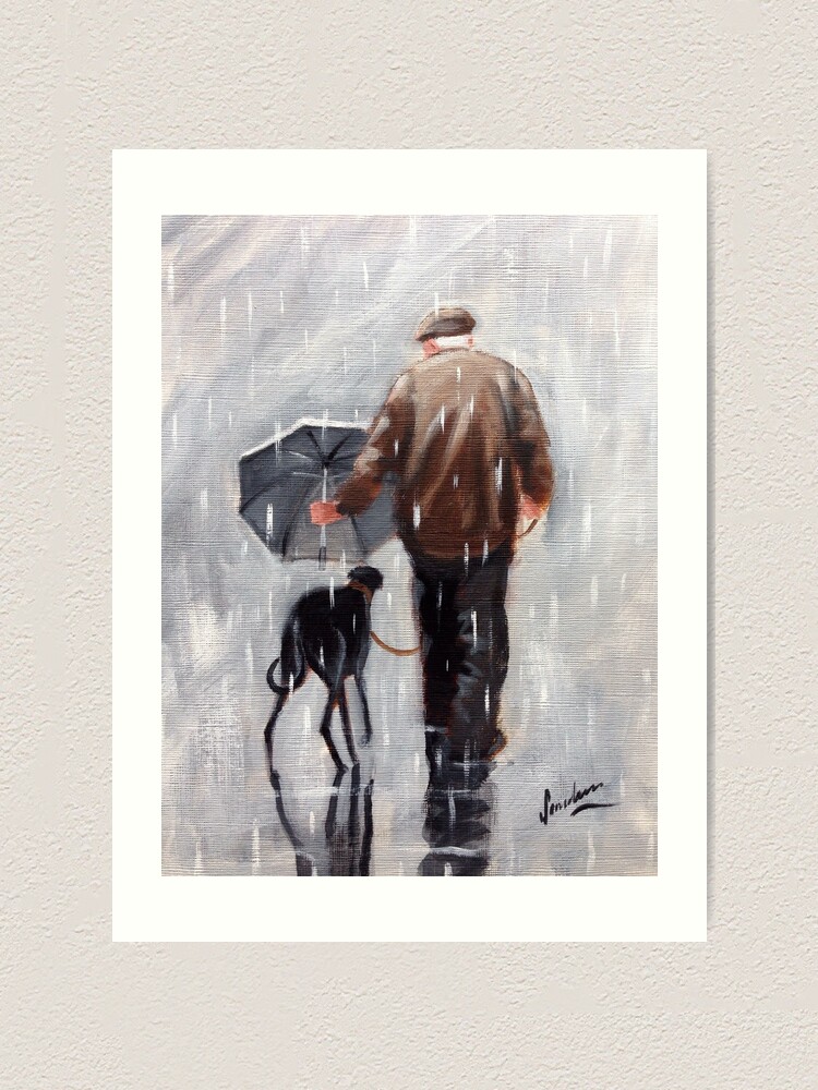 Alternate view of Well he is getting on a bit! Art Print