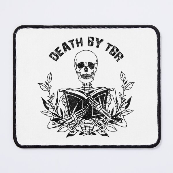 Item preview, Death By T.B.R To Be Reads Skeleton Reading Book Bookworm designed and sold by Jackwidforss.