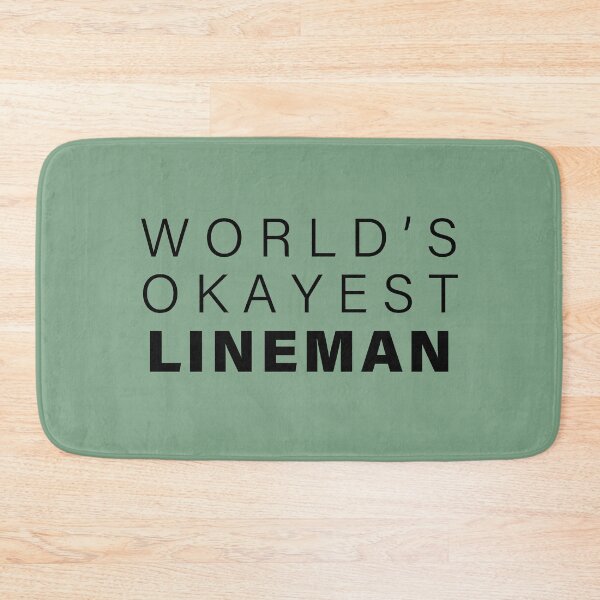 Item preview, Copy of World's okayest Lineman, Funny Lineman Gift, Occupation Gift | designed and sold by Boom-llqb.