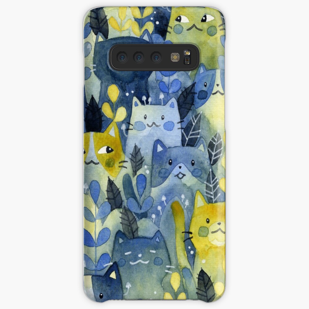 kitty forest Case & Skin for Samsung Galaxy