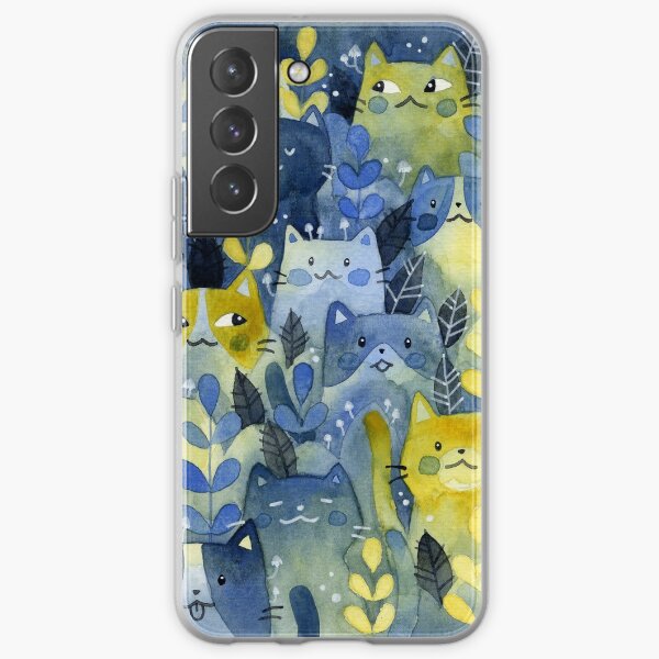 kitty forest Samsung Galaxy Soft Case