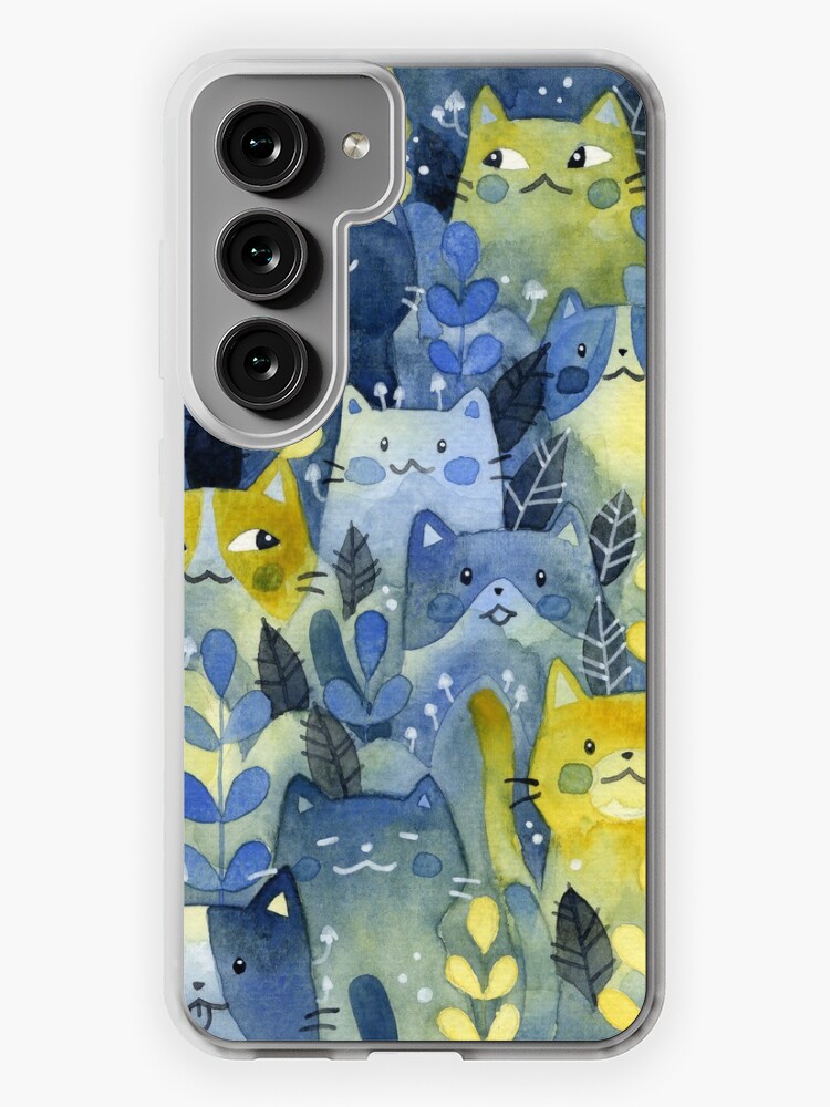 Thumbnail 1 of 4, Samsung Galaxy Phone Case, kitty forest designed and sold by Calista Douglas.