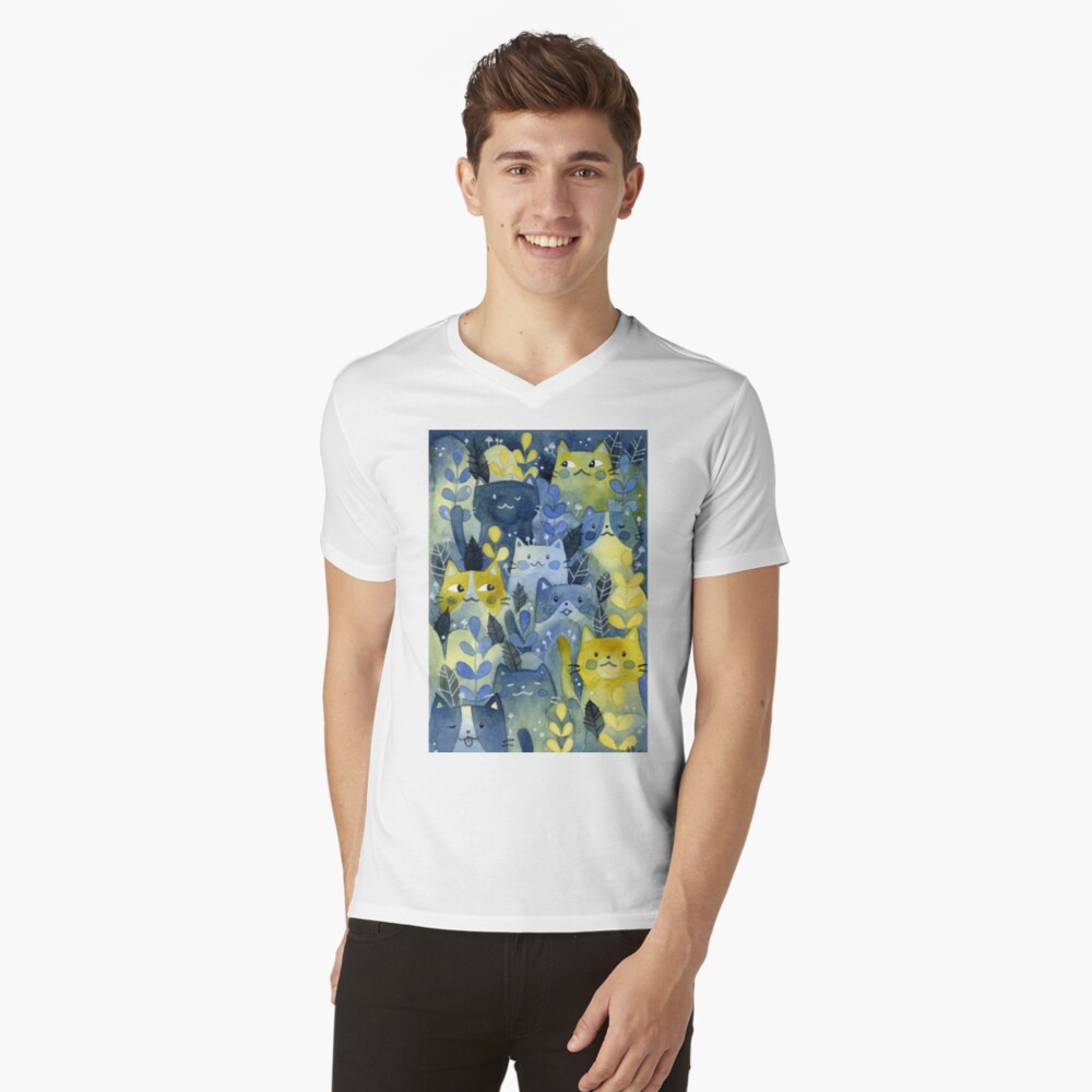 Item preview, V-Neck T-Shirt designed and sold by clockworkkite.