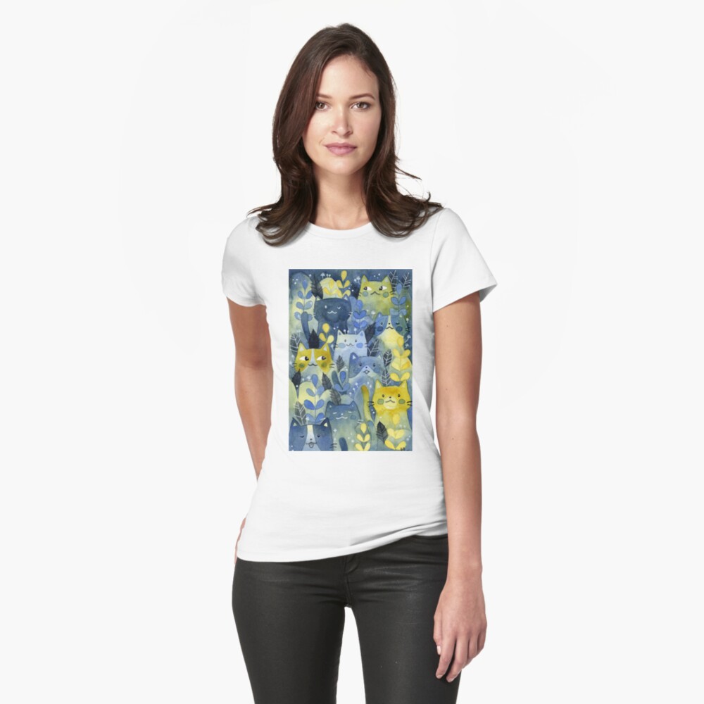 Item preview, Fitted T-Shirt designed and sold by clockworkkite.
