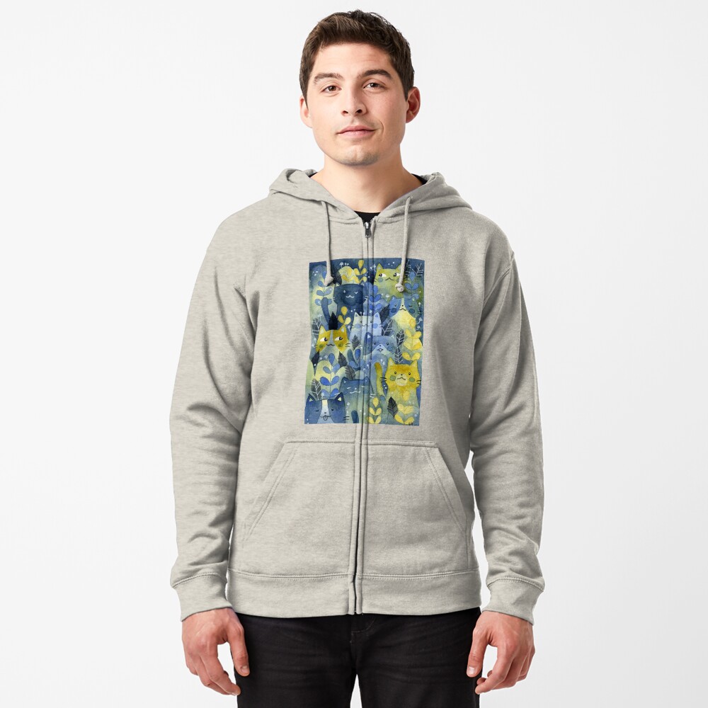 Item preview, Zipped Hoodie designed and sold by clockworkkite.