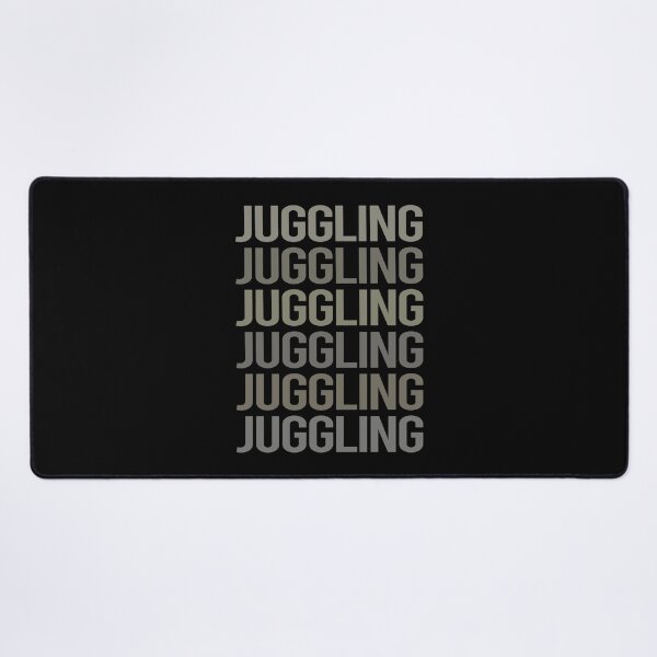 Item preview, Gray Text Art Juggling Juggle Juggler designed and sold by StoreCalamity.
