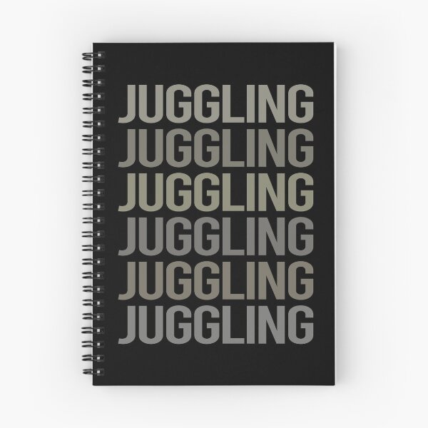 Item preview, Gray Text Art Juggling Juggle Juggler designed and sold by StoreCalamity.
