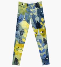 kitty forest Leggings