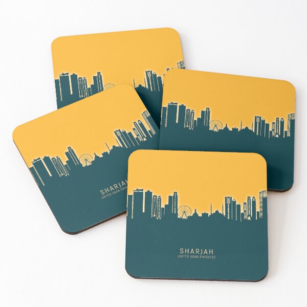 Item preview, Sharjah Skyline designed and sold by ArtPrints.