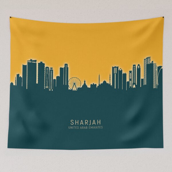 Item preview, Sharjah Skyline designed and sold by ArtPrints.