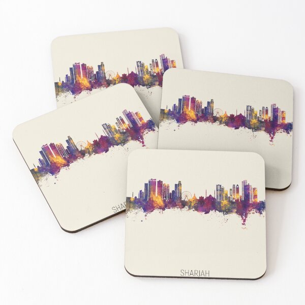 Item preview, Sharjah Skyline designed and sold by ArtPrints.