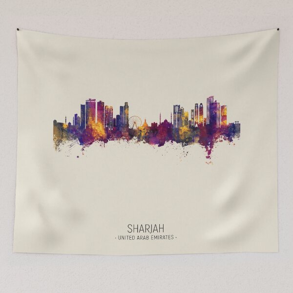 Item preview, Sharjah Skyline designed and sold by ArtPrints.