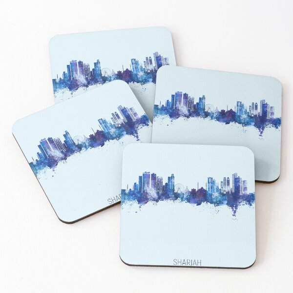 Item preview, Sharjah Skyline designed and sold by ArtPrints.