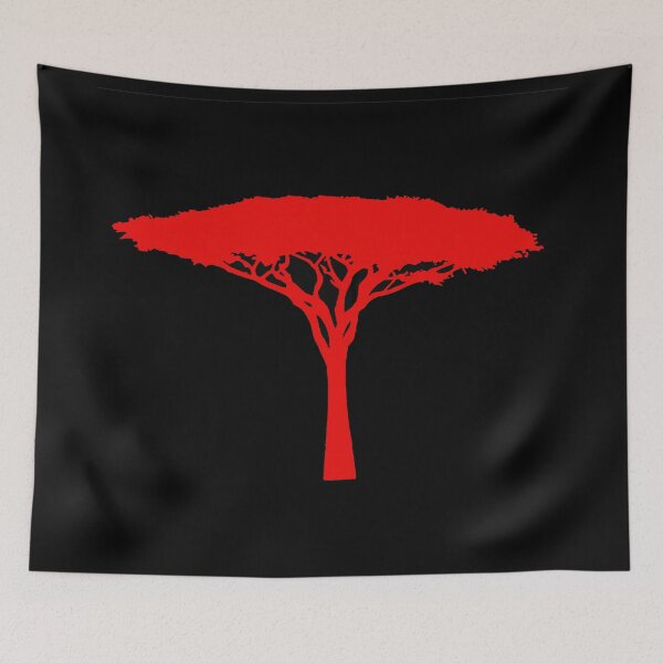 Item preview, Red Umbrella Tree designed and sold by Jill Vance.