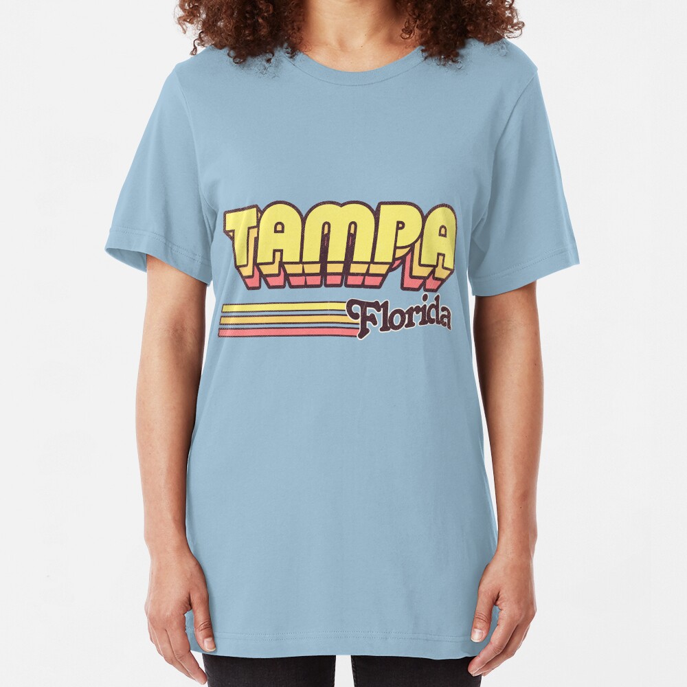 Tampa, FL | City Stripes Slim Fit T-Shirt