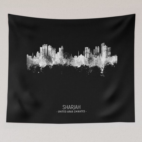 Item preview, Sharjah Skyline designed and sold by ArtPrints.
