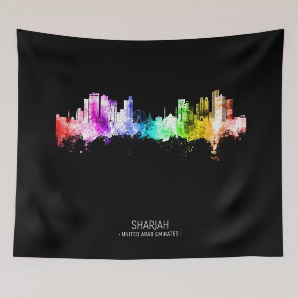 Item preview, Sharjah Skyline designed and sold by ArtPrints.
