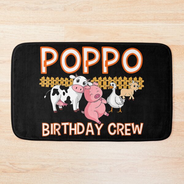 Item preview, Poppo Birthday Crew Farm Animal Bday Party Celebration designed and sold by Tobiasforslund.