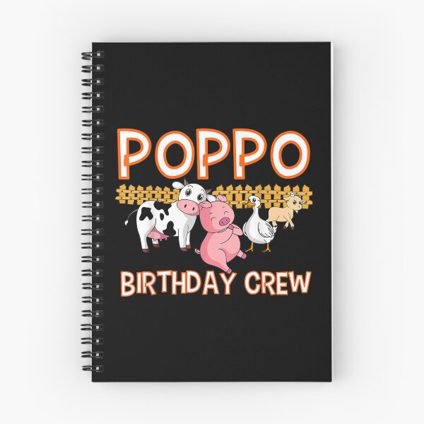 Item preview, Poppo Birthday Crew Farm Animal Bday Party Celebration designed and sold by Tobiasforslund.
