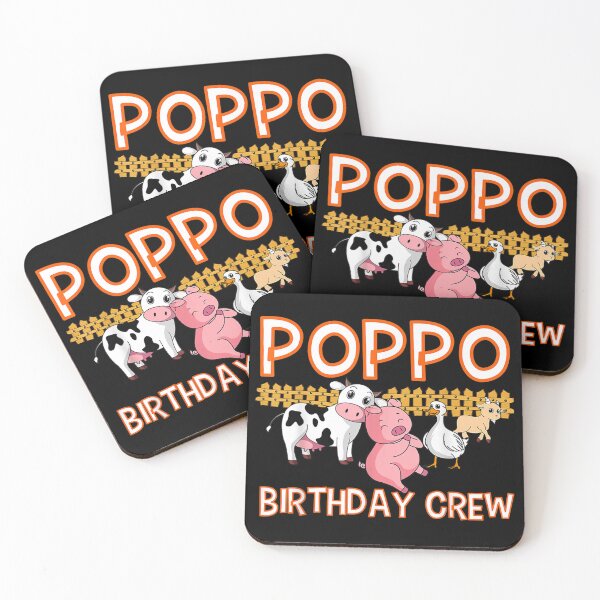 Item preview, Poppo Birthday Crew Farm Animal Bday Party Celebration designed and sold by Tobiasforslund.