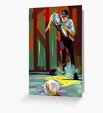 The Showdown Greeting Card