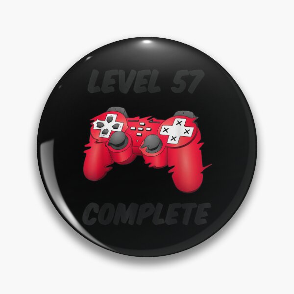 Item preview, 57th Birthday Women Men Games Console Controller designed and sold by Tobiasforslund.