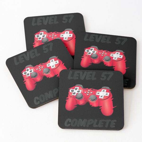 Item preview, 57th Birthday Women Men Games Console Controller designed and sold by Tobiasforslund.