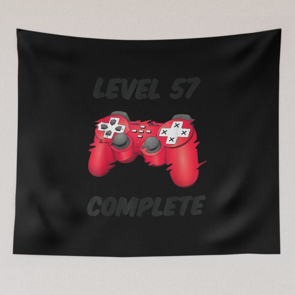 Item preview, 57th Birthday Women Men Games Console Controller designed and sold by Tobiasforslund.