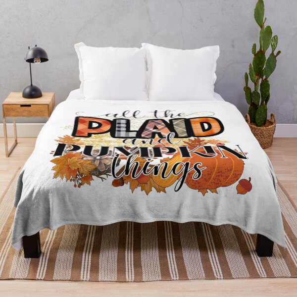Item preview, All The Plaid And Pumpkin Things Funny Fall Halloween designed and sold by Bemumd-art.