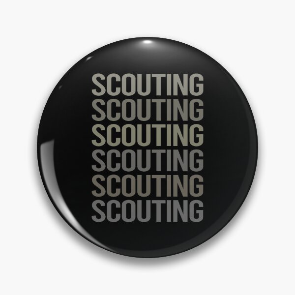 Item preview, Gray Text Art Scouting Scout Scouts designed and sold by StoreCalamity.