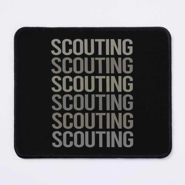 Item preview, Gray Text Art Scouting Scout Scouts designed and sold by StoreCalamity.