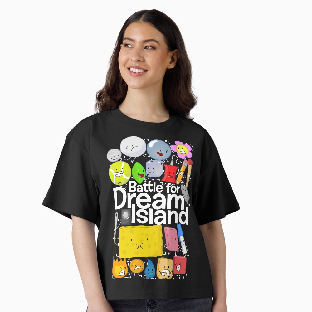 BFDI Poster Black Relaxed Fit T-Shirt