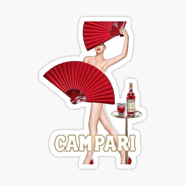 Item preview, Campari Drinking designed and sold by petersanne7.