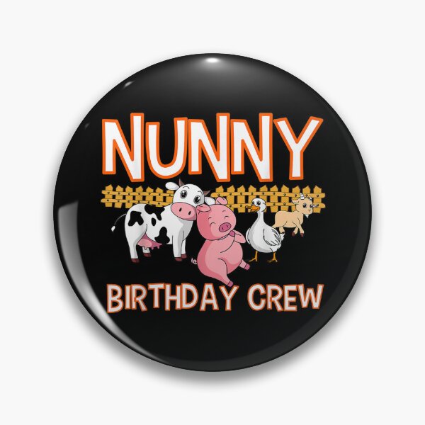 Item preview, Nunny Birthday Crew Farm Animal Bday Party Celebration designed and sold by Nicholaswikstro.