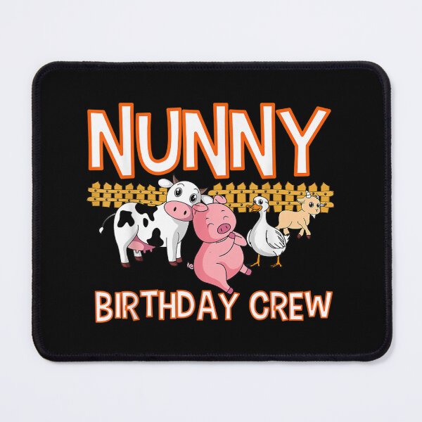 Item preview, Nunny Birthday Crew Farm Animal Bday Party Celebration designed and sold by Nicholaswikstro.