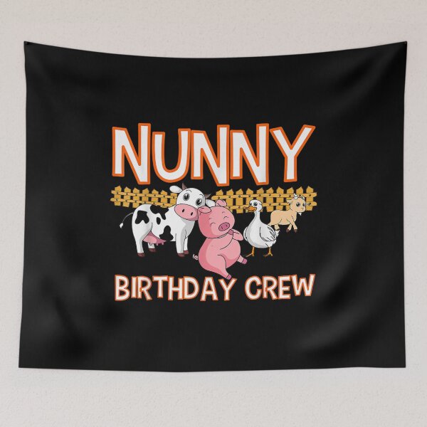 Item preview, Nunny Birthday Crew Farm Animal Bday Party Celebration designed and sold by Nicholaswikstro.