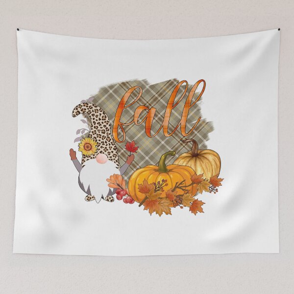 Item preview, Fall Halloween Funny Gnomes Pumpkins Halloween designed and sold by Bemumd-art.