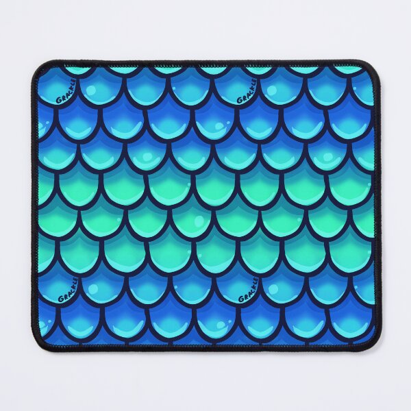 Item preview, Blue Mermaid Scales designed and sold by JanGrackle.
