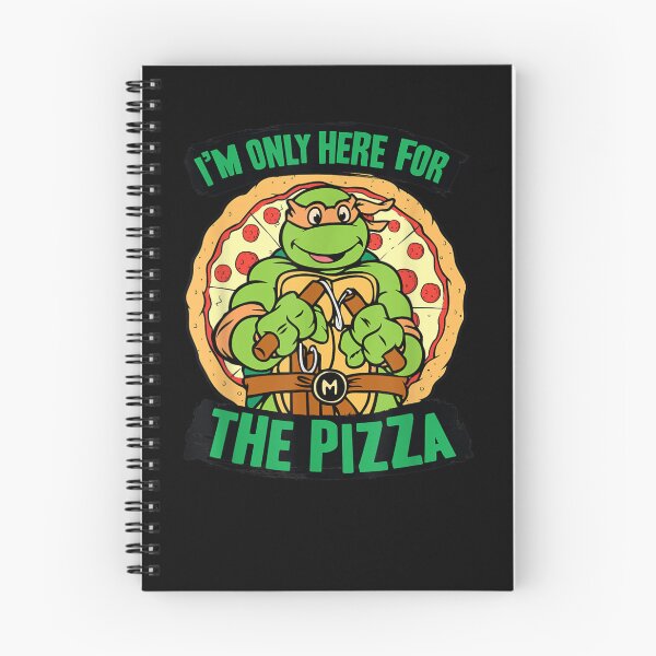 Item preview, turtles here for pizza designed and sold by SonkeFleischman.