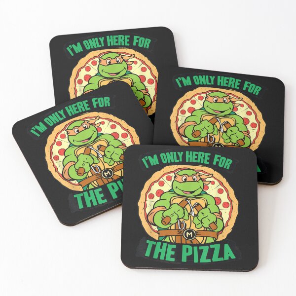 Item preview, turtles here for pizza designed and sold by SonkeFleischman.