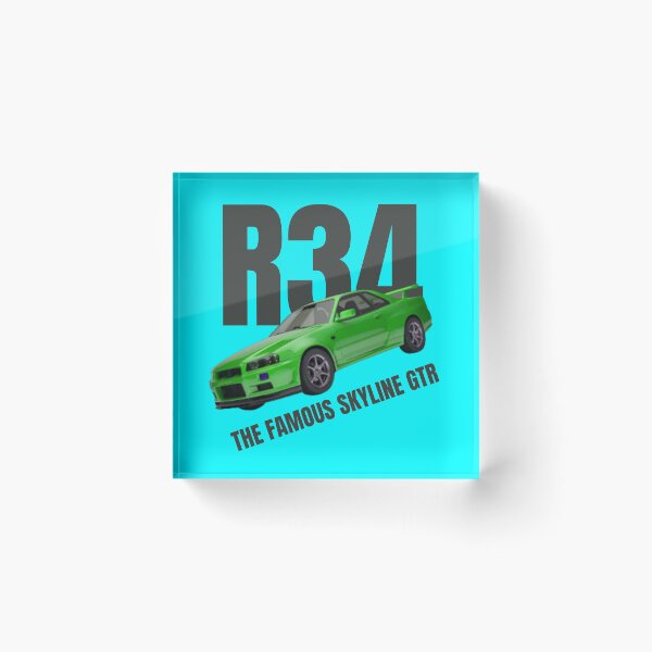 Artikelvorschau, R34 Skyline GTR entworfen und verkauft von MOTOSHIFT.