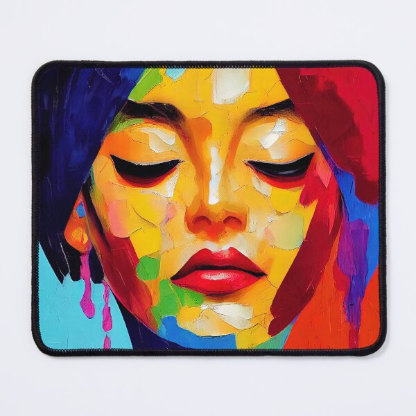 Item preview, Colorful Abstract Woman designed and sold by ArtByZoel.