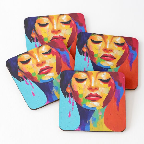 Item preview, Colorful Abstract Woman designed and sold by ArtByZoel.