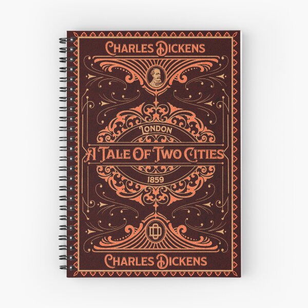 Item preview, A Tale Of Two Cities - Charles Dickens Book Cover Art  designed and sold by Suyogsonar25.